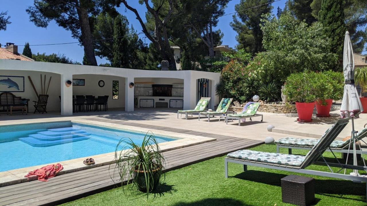 Villa Serena - Piscine, Tennis Sur Place La Ciotat Exterior foto